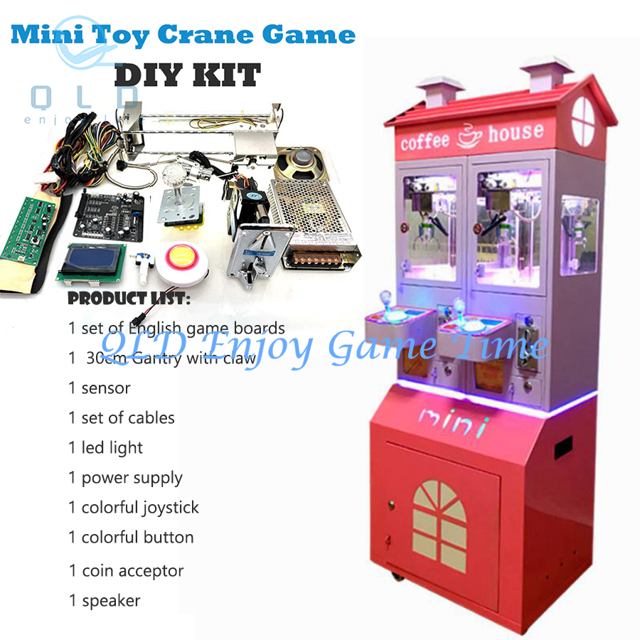 Crane Claw Motor - Mini roestvrijstalen portaal met klauw en