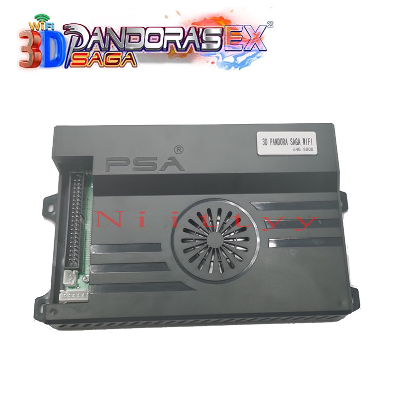 Arcade Game Cabinet - NIEUWE 3D Pandora saga10000 in 1