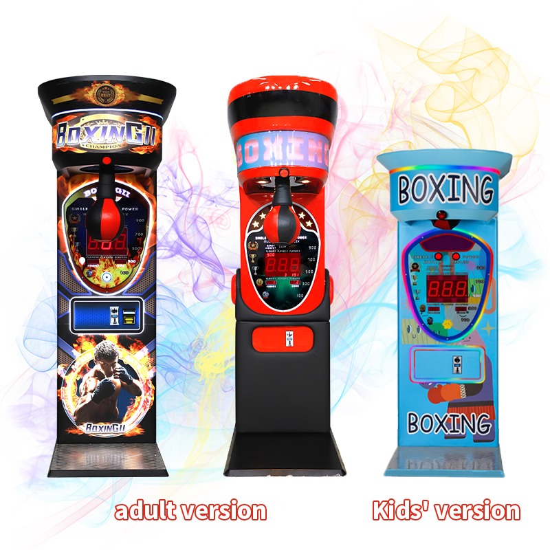 Boxing Machine Arcade - Op muntjes werkende boksmachine voor arcadespellen,