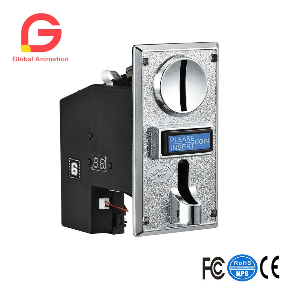 Vending Arcade Games - CH-924, 4-munt mech-acceptor voor automaat, muntautomaat,