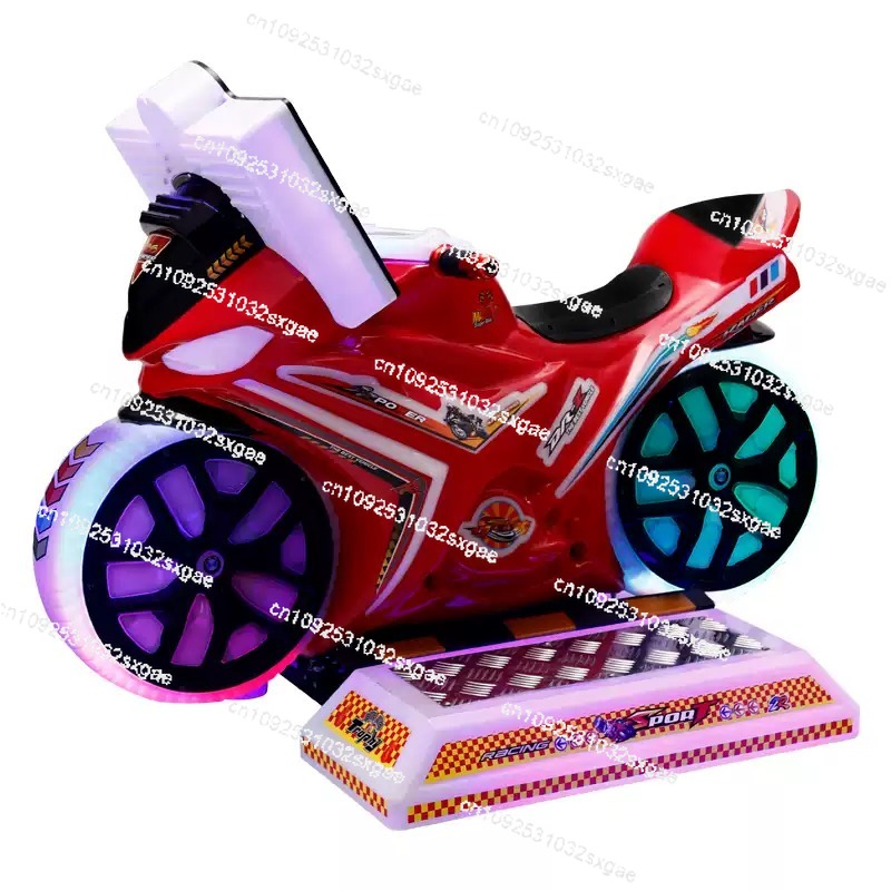Coin Operated Kiddie Ride - Kinderen motorfiets attractiepark muntbediende kinderattracties simulator