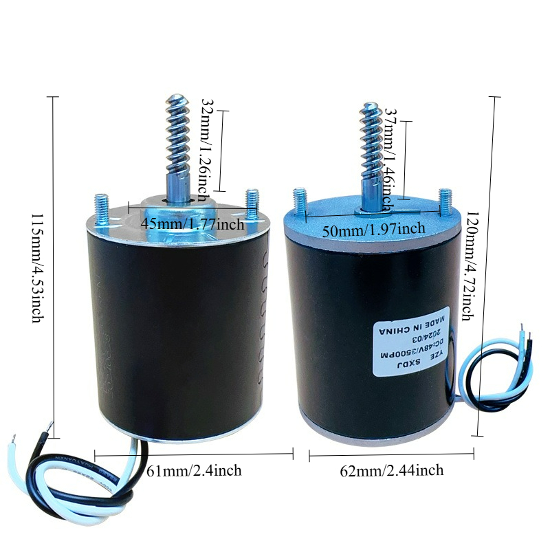 Crane Claw Motor - 48V Speciale Motor voor Klauwautomaat en