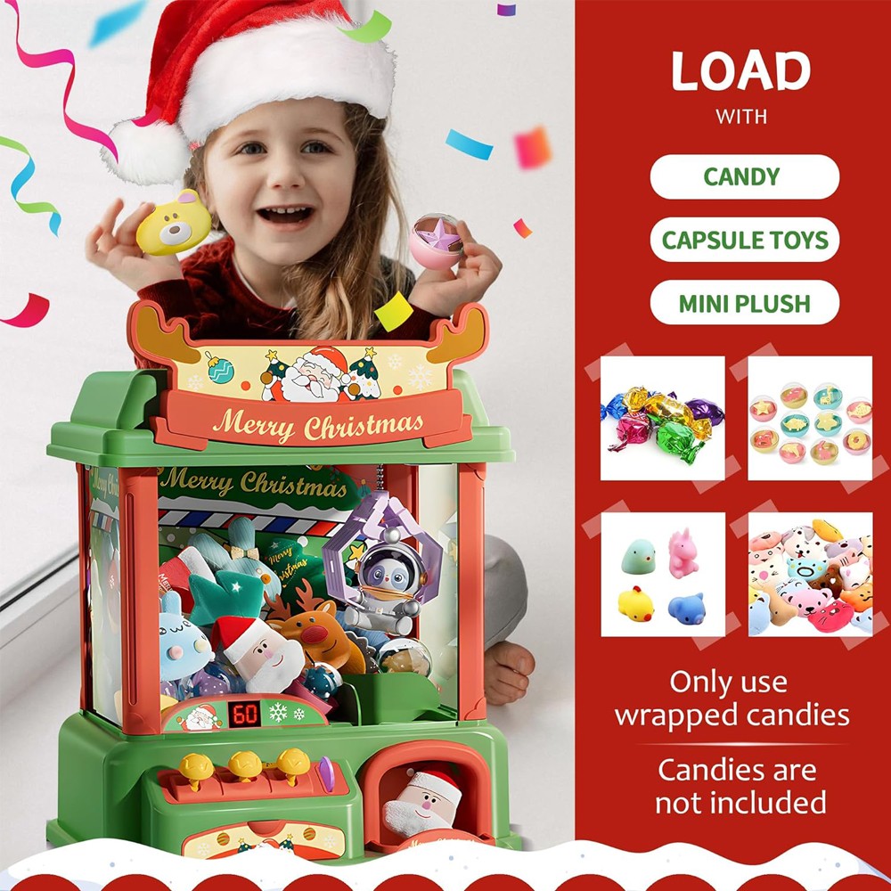 Kerst Klauw Machine Voor Kinde - Arcade Vending & Laundry recensie en prijs
