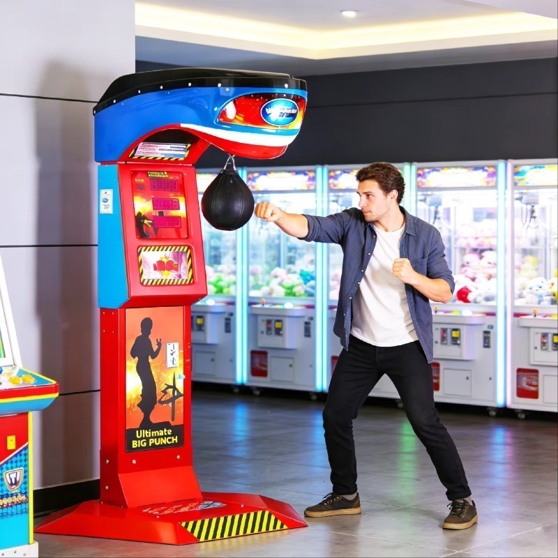 Commerciële boksmachine Big Ki - Boxing Machine Arcade recensie en prijs