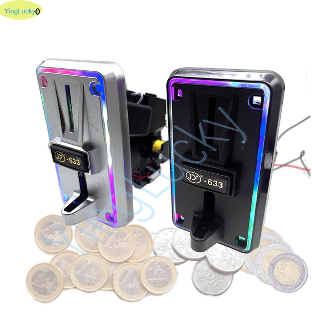 Kleurrijke LED Multi Coin Acce - Arcade Games Vending recensie en prijs