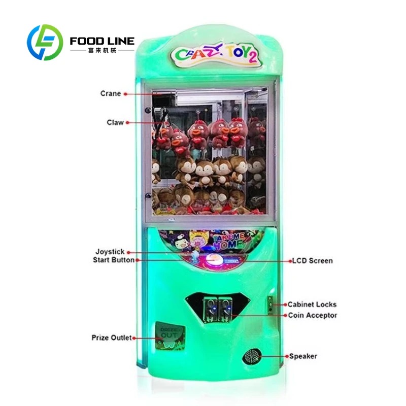 Op maat gemaakte muntbediende  - Arcade Prize Vending Machine recensie en prijs