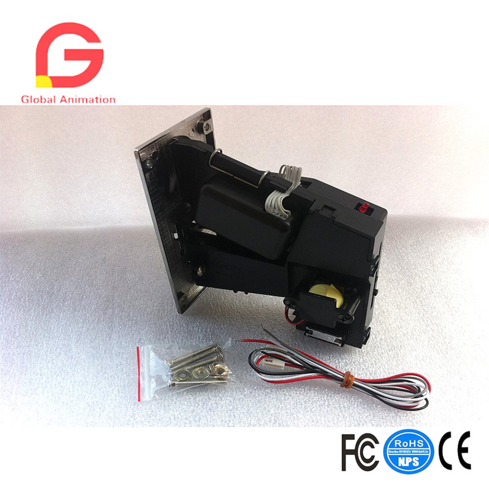 CH-924, 4-munt mech-acceptor v - Vending Arcade Games recensie en prijs