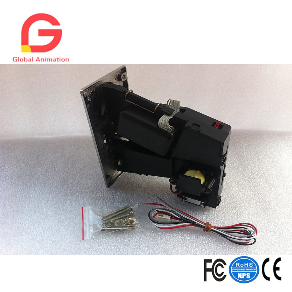 CH-924, 4-munt mech-acceptor v - Vending Arcade Games recensie en prijs