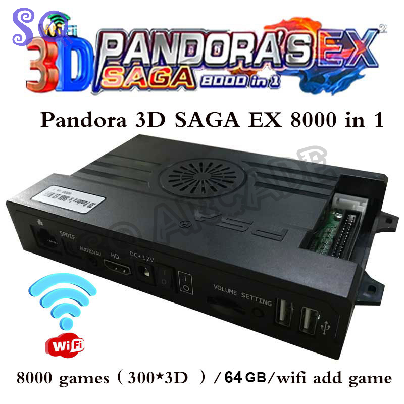 Arcade Pandora Saga Box Ex2 80 - Arcade Game Cabinet recensie en prijs