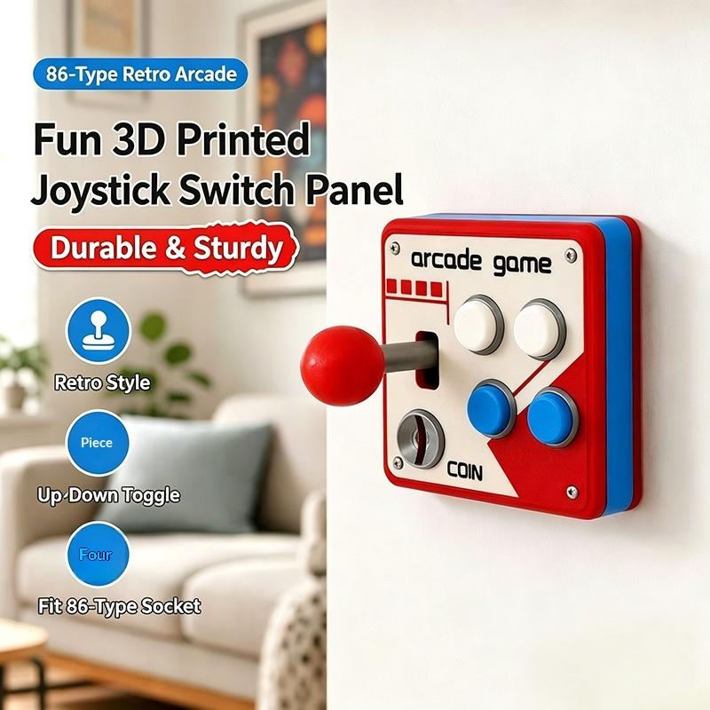 3D-printpaneel, stopcontactbed - Arcade Game Jackpot recensie en prijs