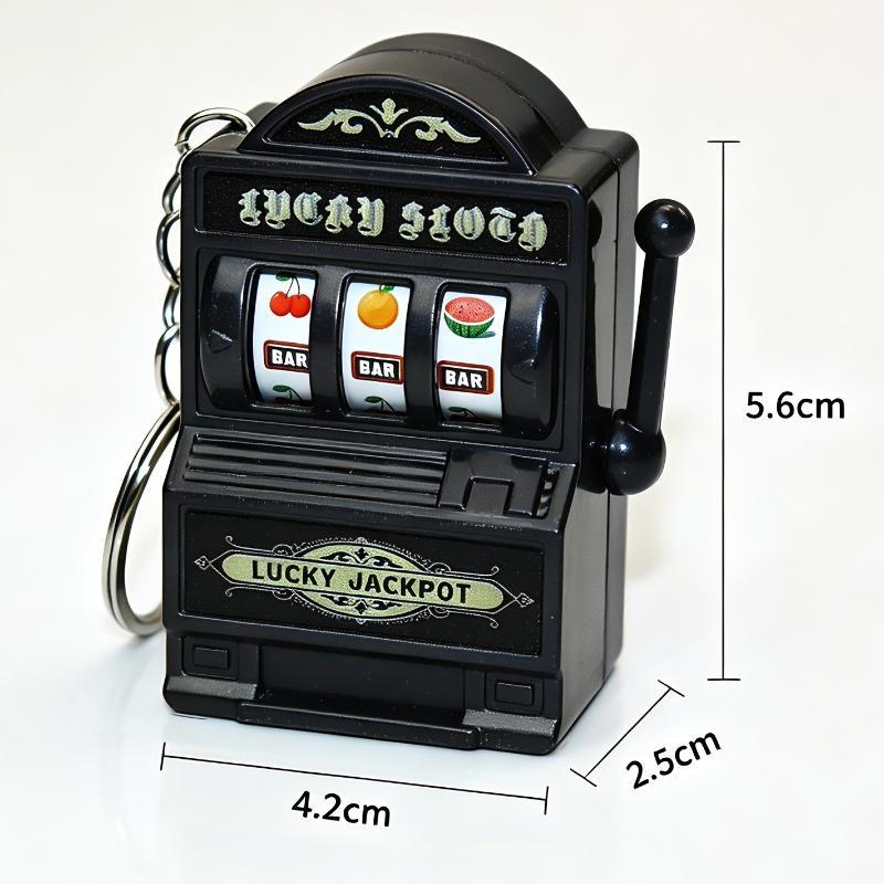 Mini gokautomaat sleutelhanger - Arcade Game Jackpot recensie en prijs