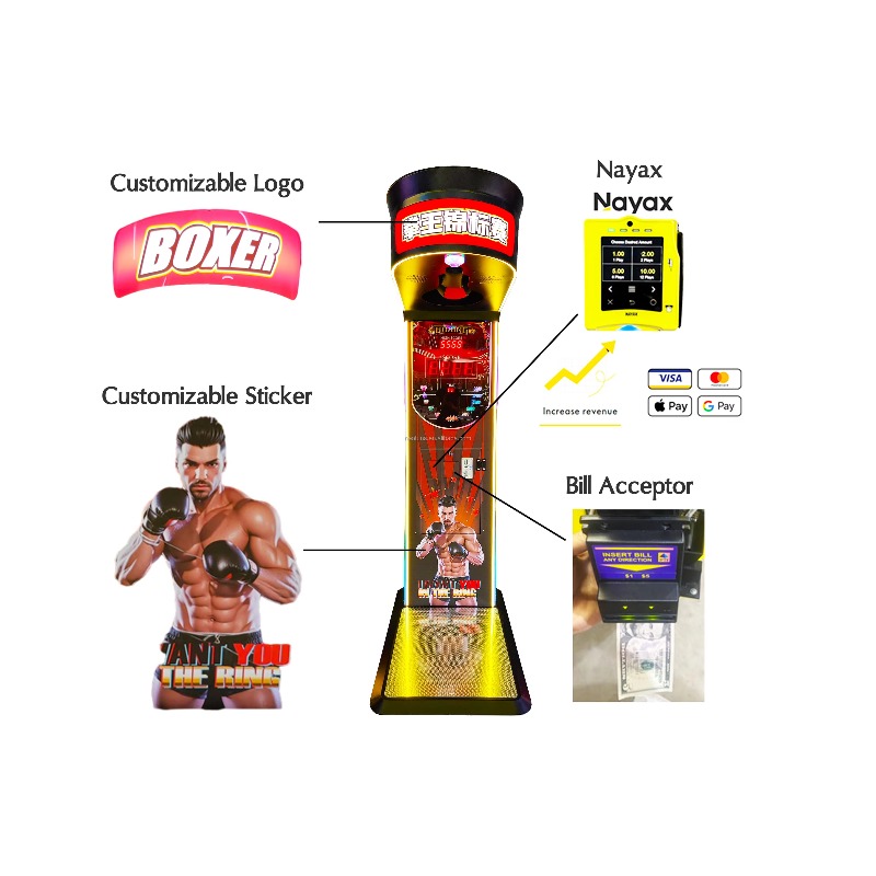 Waterdichte straatboks kickmac - Boxing Machine Arcade recensie en prijs