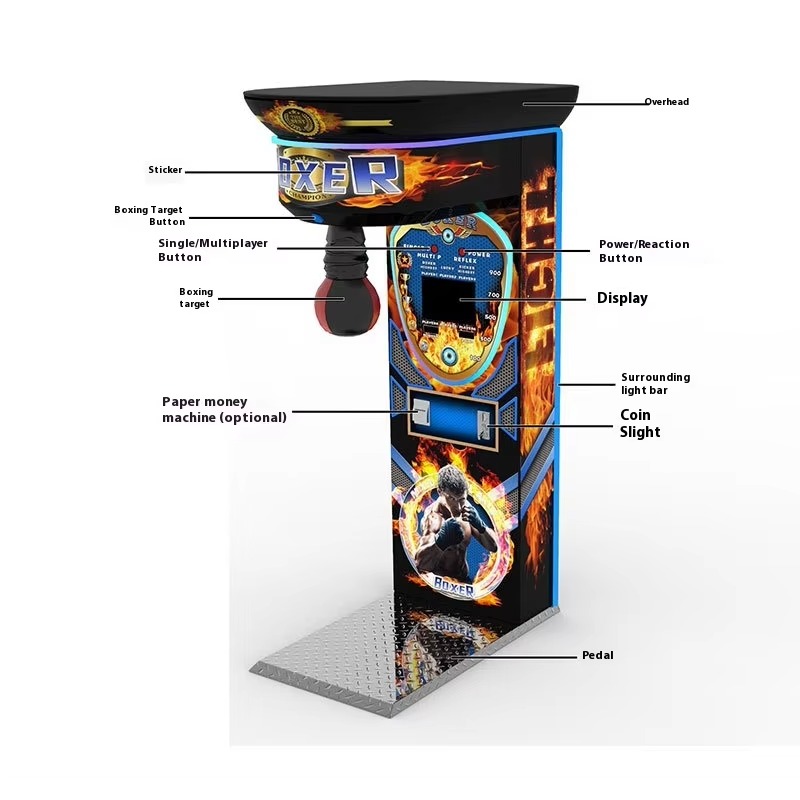 Black King Boxing Arcade Machi - Boxing Machine Arcade recensie en prijs