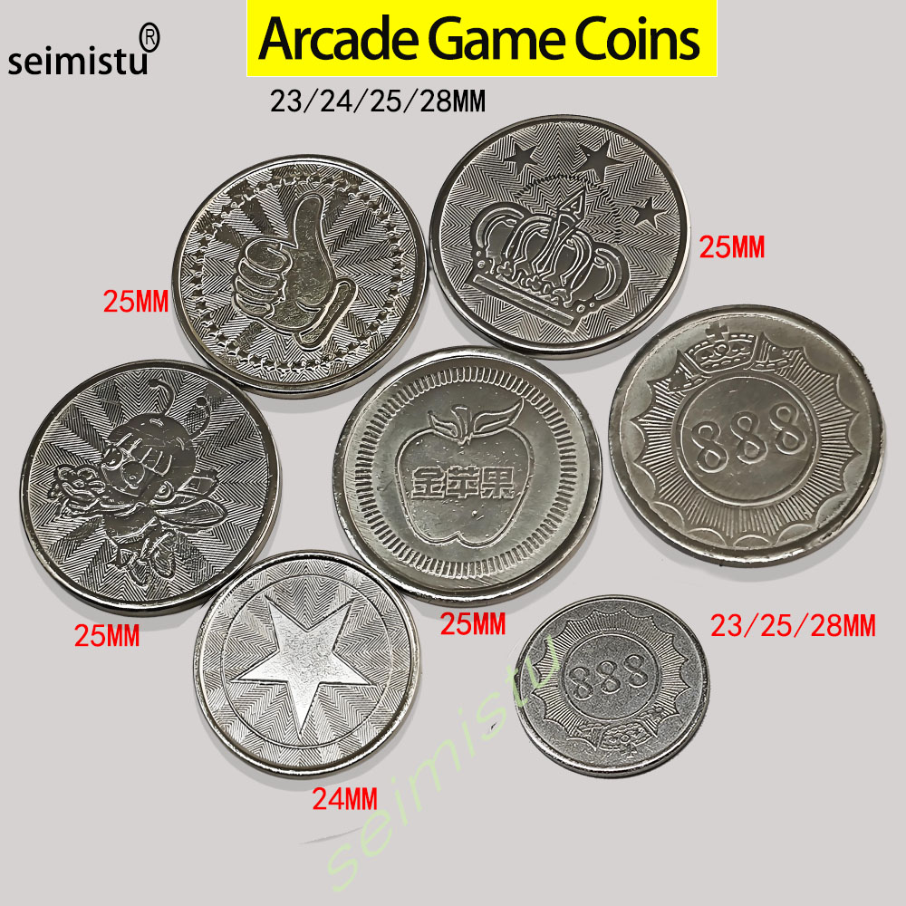 100 stks Rvs 23/24/25mm Tokens - Arcade Vending & Laundry recensie en prijs