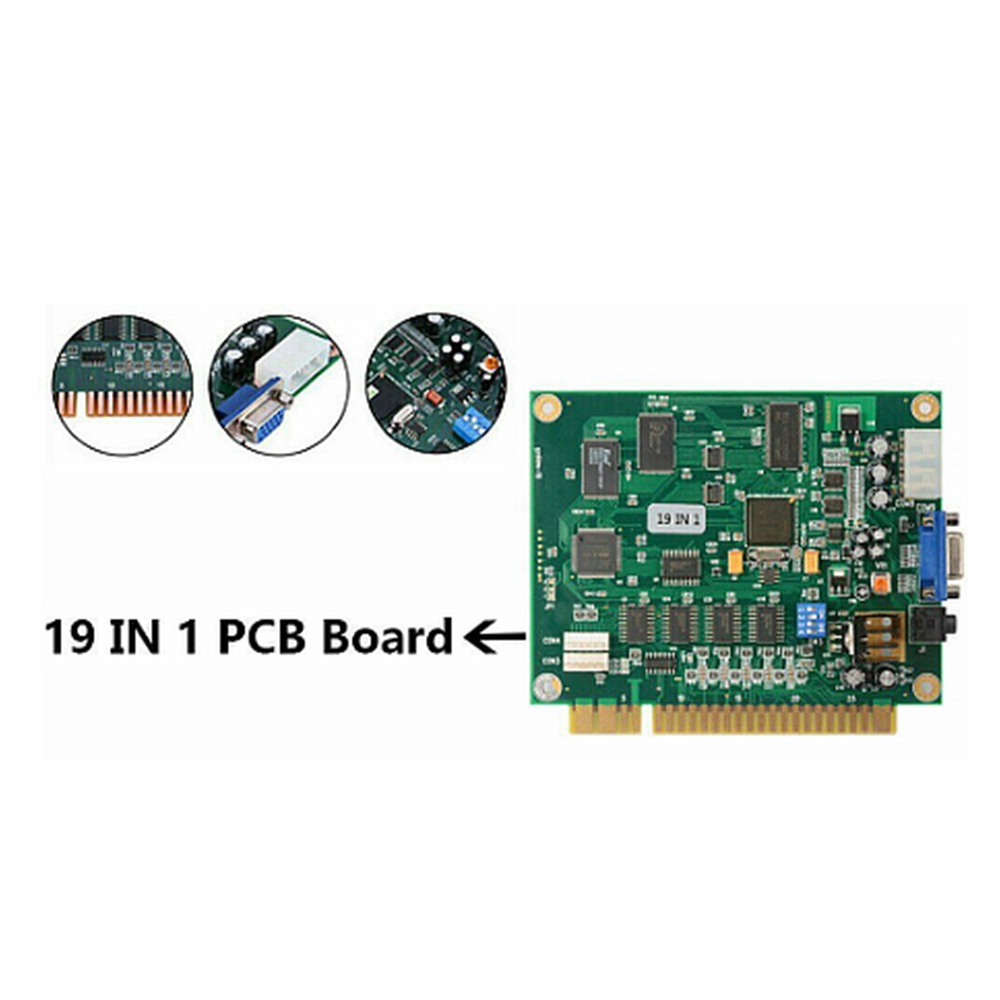 B68A 19 in 1 Multicade printpl - Usb Game Board Jamma recensie en prijs