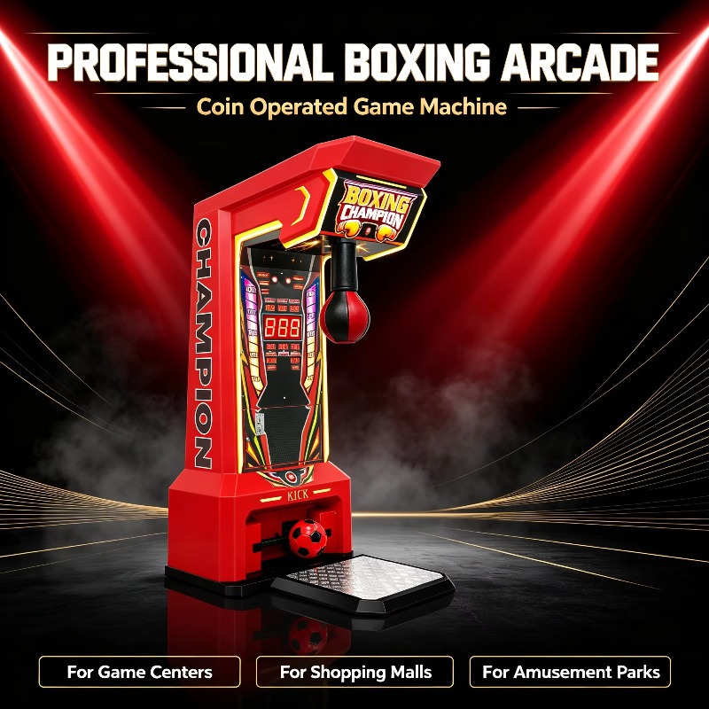 2-in-1 muntbediende boksarcade - Boxing Machine Arcade recensie en prijs